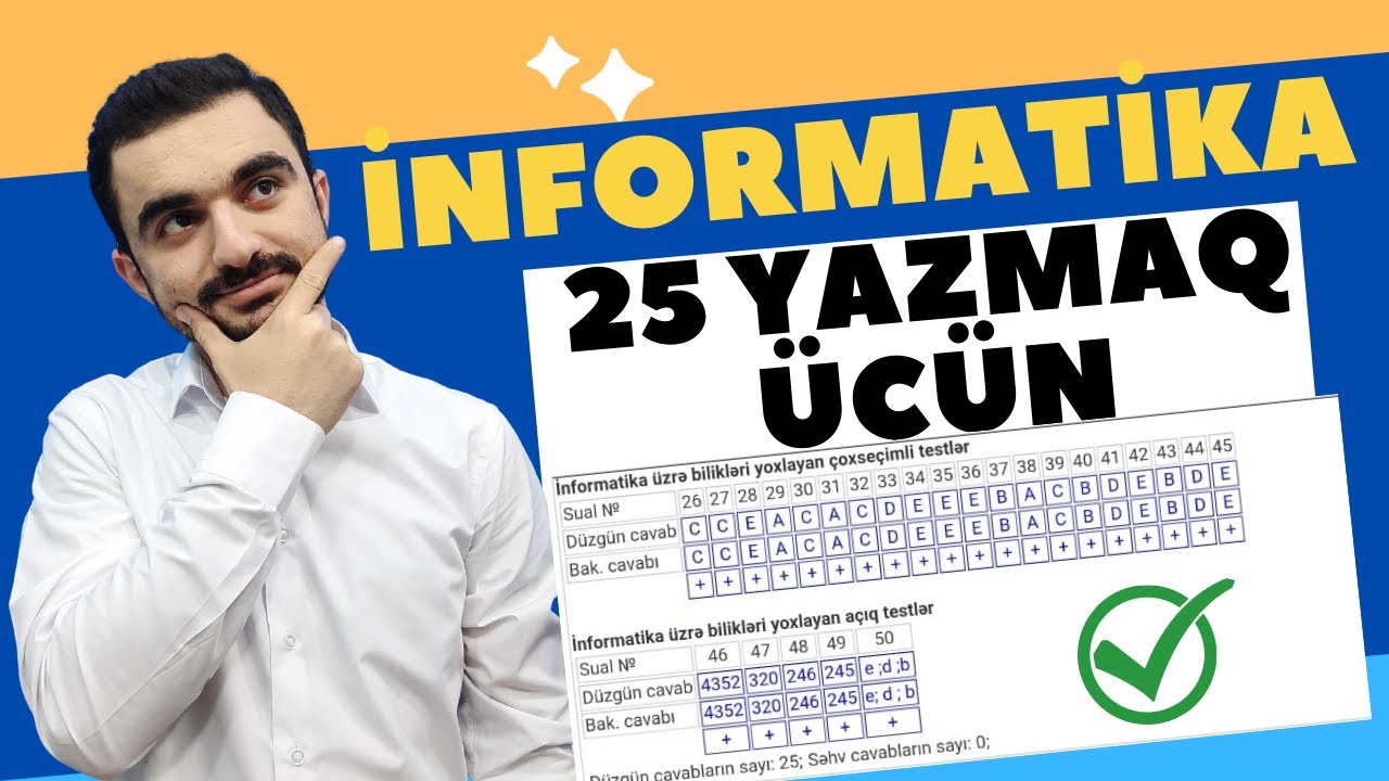 10 GÜN HAZIRLAŞARAQ 25 DÜZ YAZMAĞIN YOLU | Əmrah Əhməd