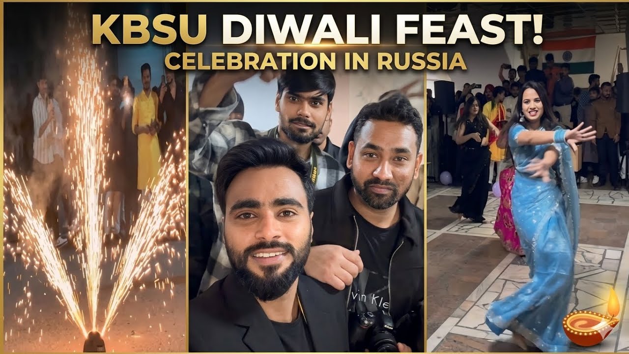Kabardino balkaria state University|| dewali celebration||russia #kbsu #dewali #russia