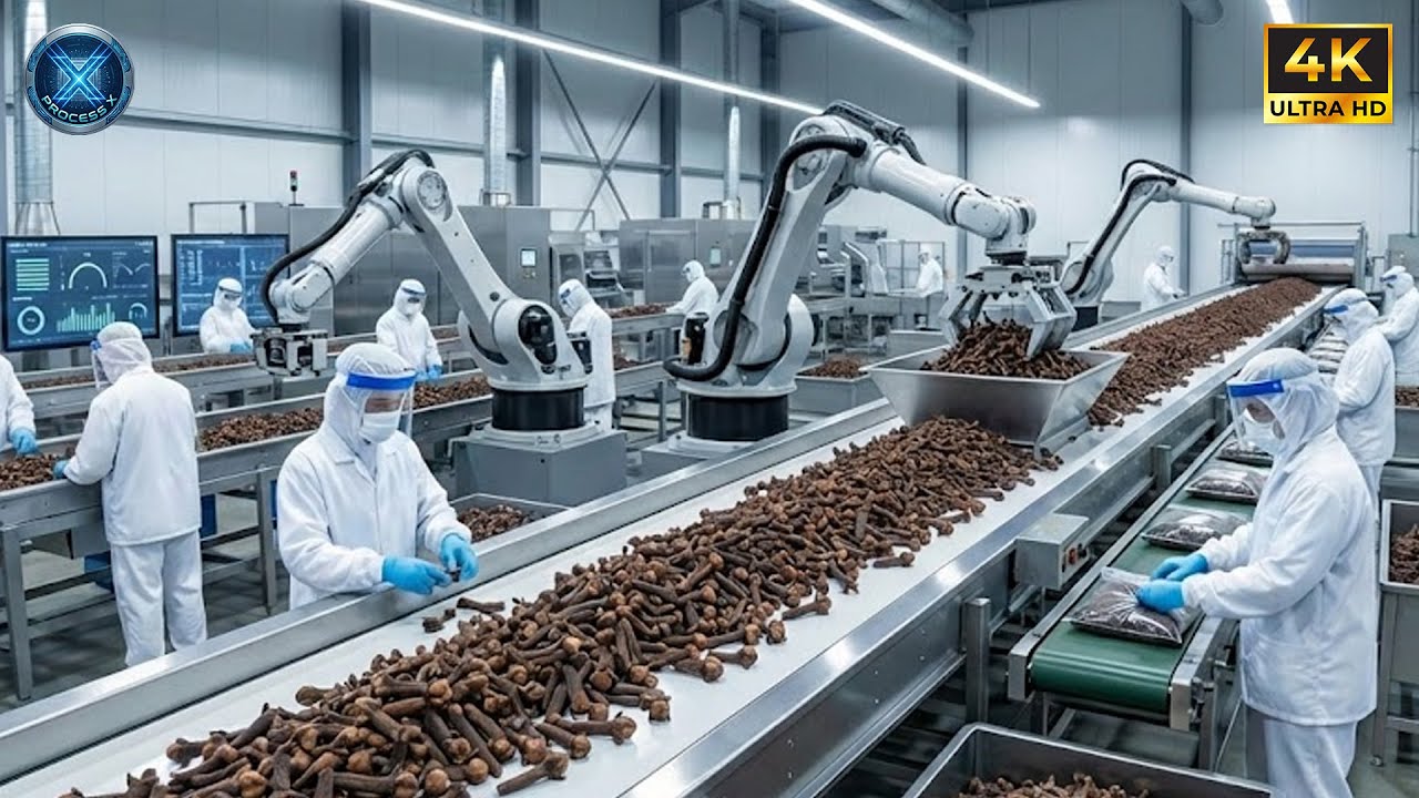 Inside a Clove Sorting Facility: Harvesting and Drying Aromatic Flower Buds