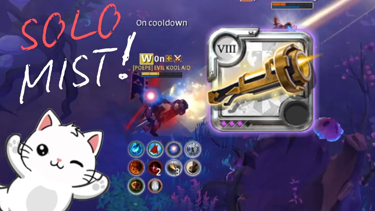 SOLO MIST! THE SUPER BEAM! ENERGY SHAPER! Stream highlights #217  | Albion Online