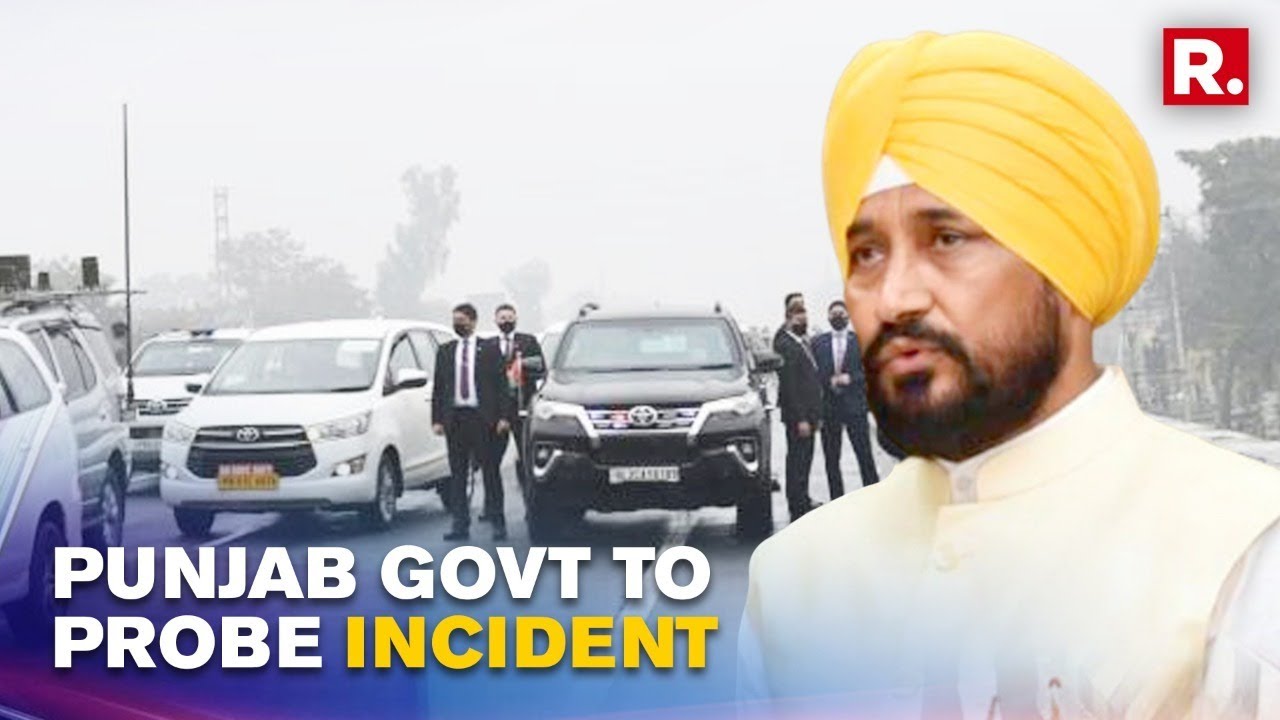 PM Security Breach: Punjab Govt Constitutes High-level Committee to Probe Lapses
