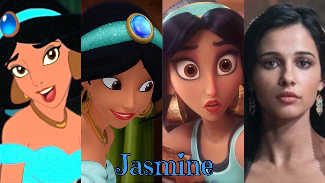 Jasmine (Aladdin) | Evolution In Movies & TV (1992 - 2019)