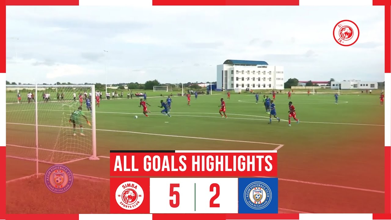 HIGHLIGHTS: SIMBA SC U20 {5} VS AZAM FC U20 {2} | LIGI KUU YA VIJANA U20