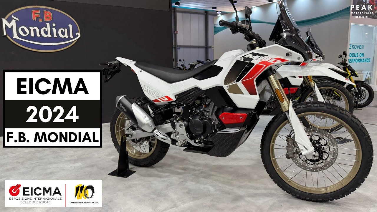 EICMA 2024:  F. B. Mondial Mud 452 4K