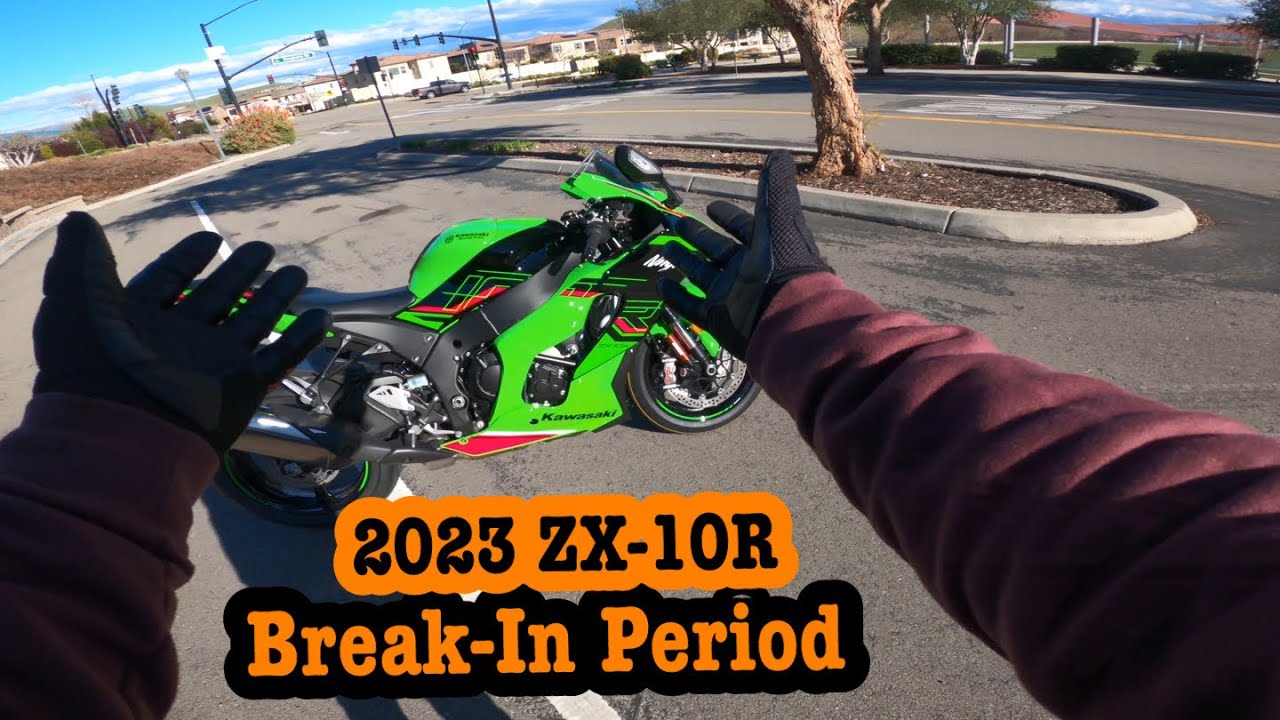 2023 Kawasaki Ninja ZX-10R | Break In Period #zx10r