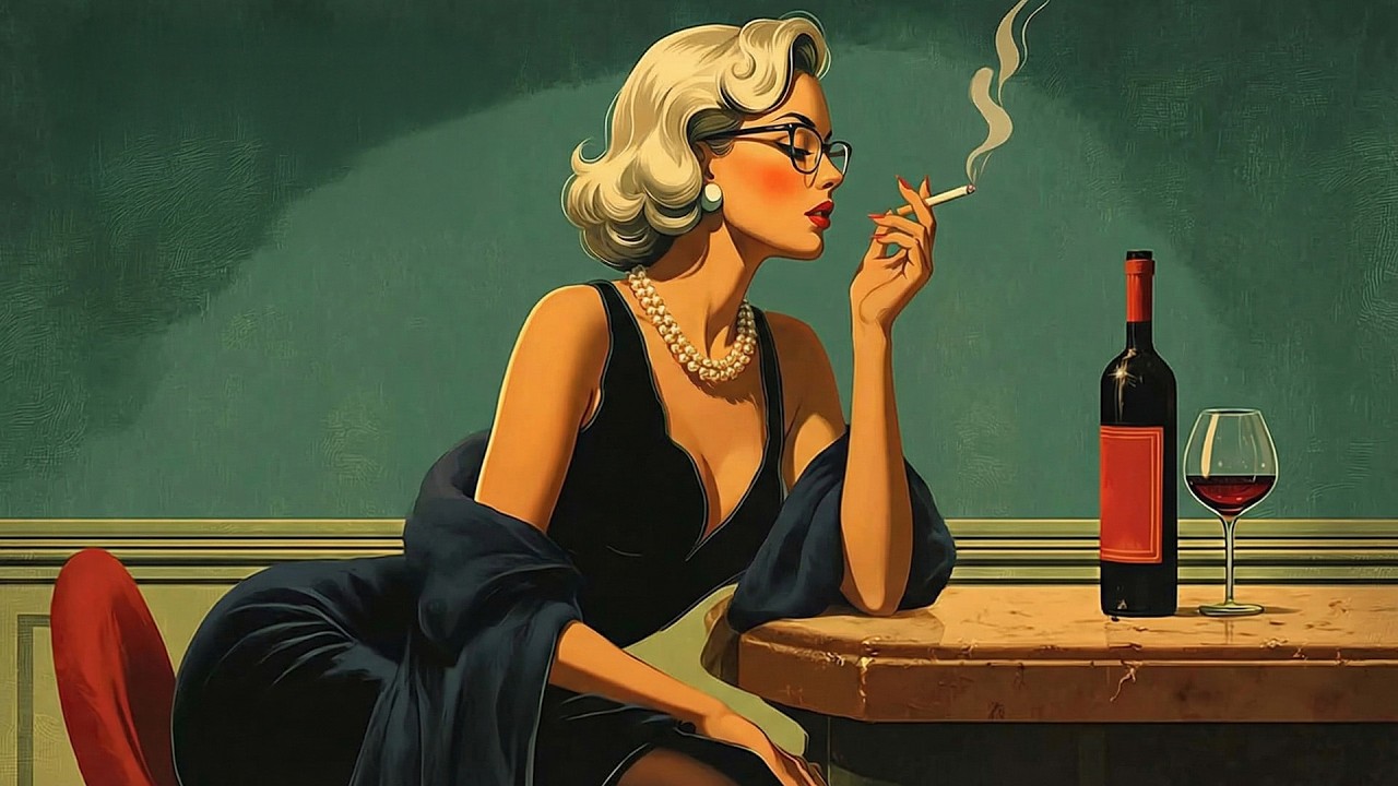 Cozy Retro Jazz Playlist - 1940's Winter Softly Jazz Club
