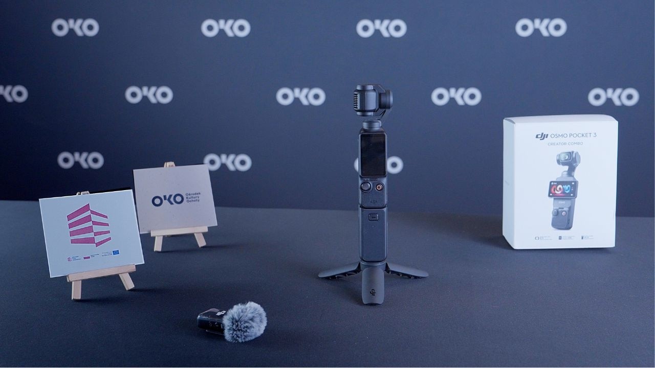 Wytwórnia OKO | DJI OSMO POCKET 3: menu główne (tłumaczenie PJM)