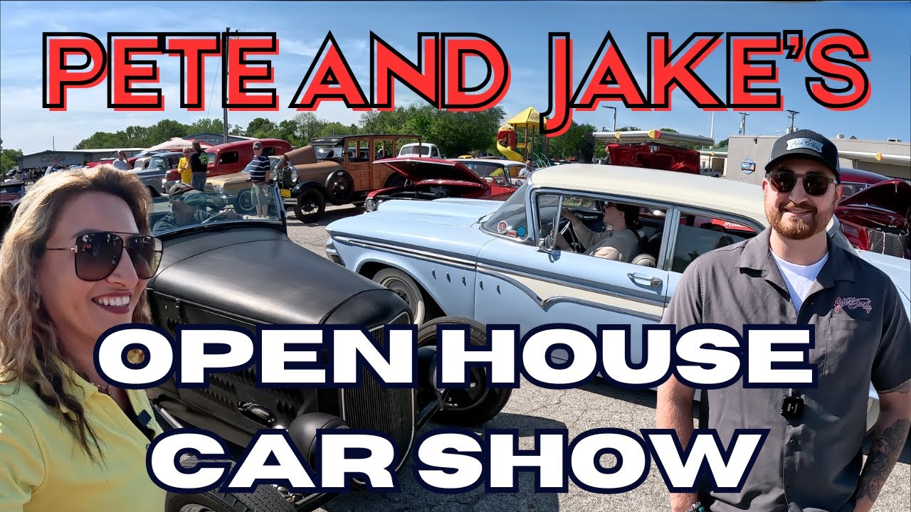 PETE AND JAKE'S OPEN HOUSE MIDWEST CLASSIC CAR SHOW BIG BLOWER STREET RODS