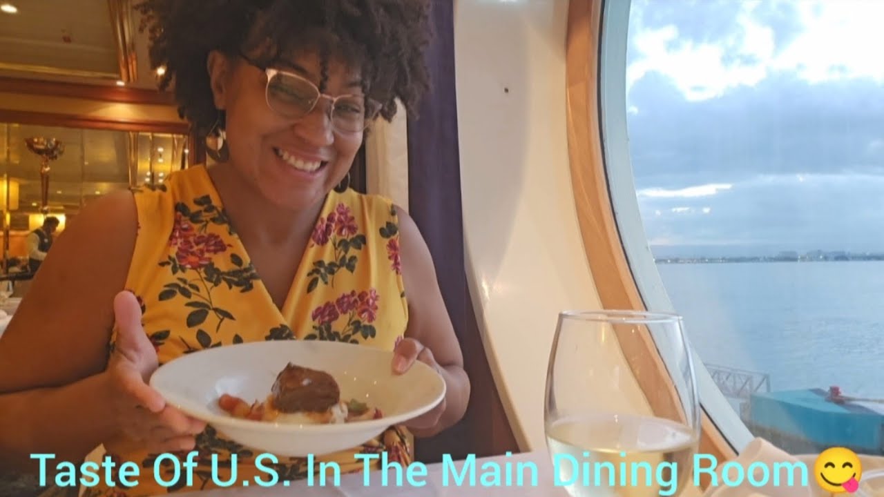 The Main Dining Room Had Taste Of USA Night And I Was There For It😋 