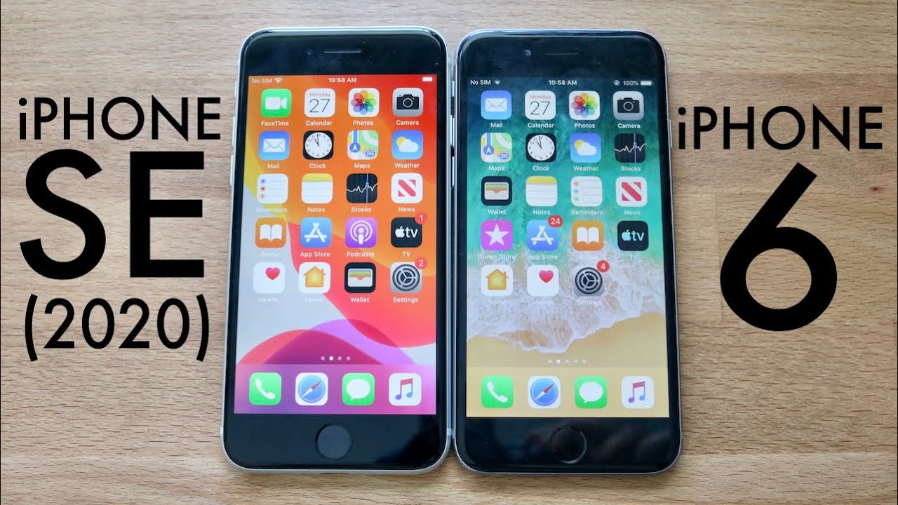 iPhone SE (2020) Vs iPhone 6! (Comparison) (Review)