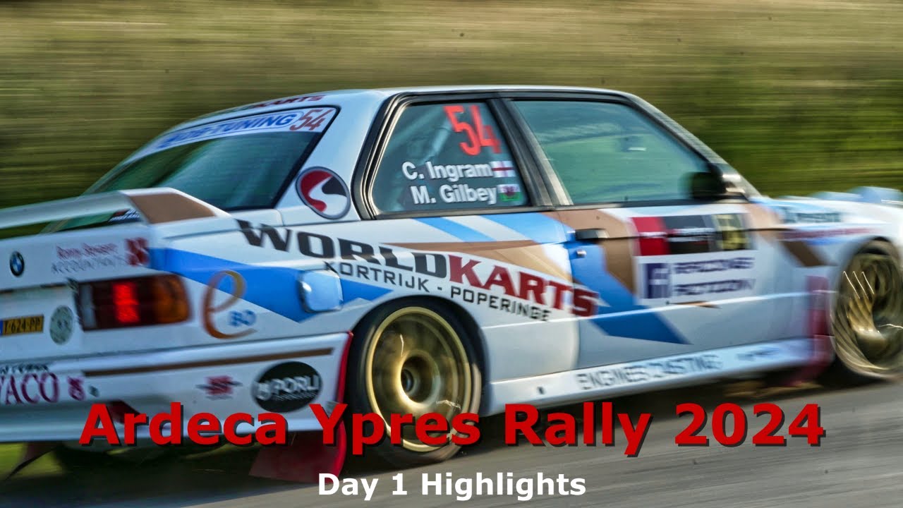 Ypres Rally 2024 - Day 1 Highlights (FHD) #rally #AYR2024