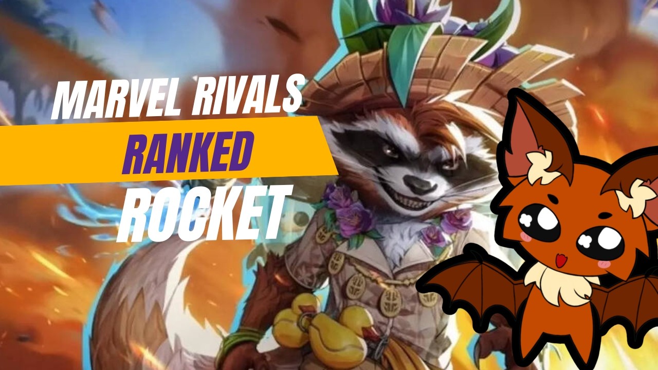 Rocket With 60 Assists 🦝 I'm The Real MVP - Marvel Rivals - Rocket Raccoon