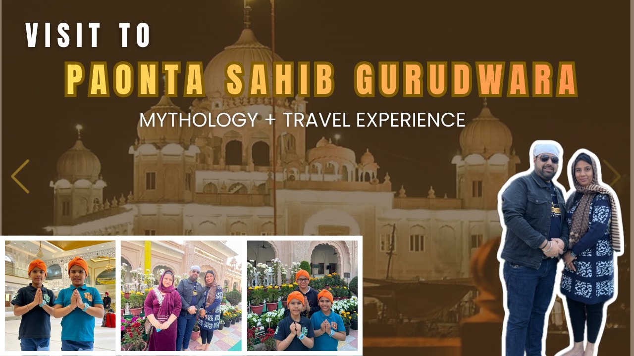 👉 Delhi to Paonta Sahib Road Trip with Twins | Family Travel Vlog | Gurudwara Darshan 🙏 #paontasahib