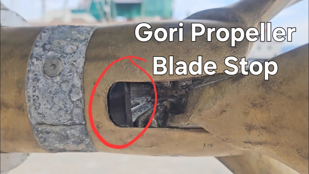 How to replace Gori propeller blade stops WITHOUT removing prop blades