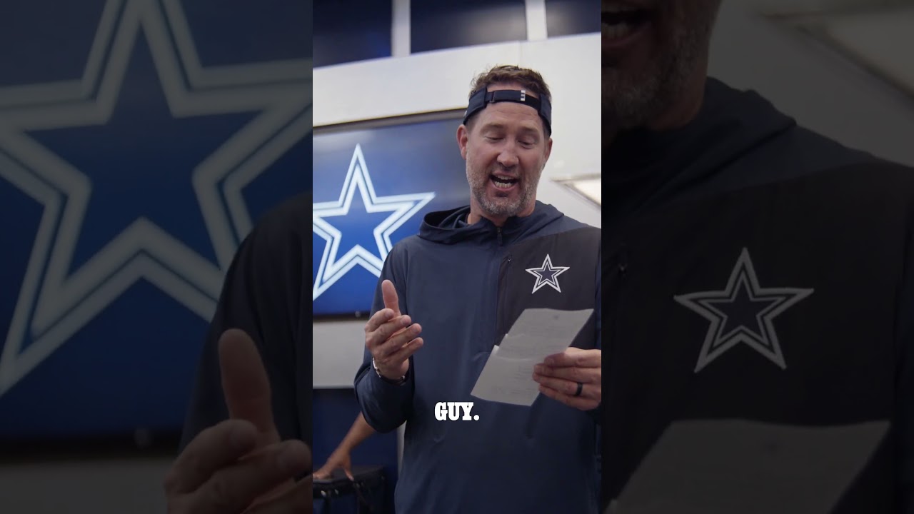 &ldquo;Complementary football‼️&rdquo; #dallascowboys #nfl #lockerroom #WASvsDAL