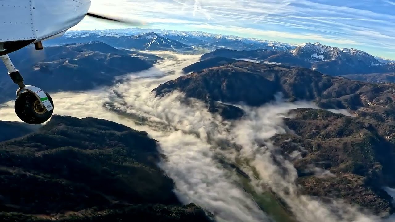 Ultraleichtflug von Chiemsee nach Zell am See 10x