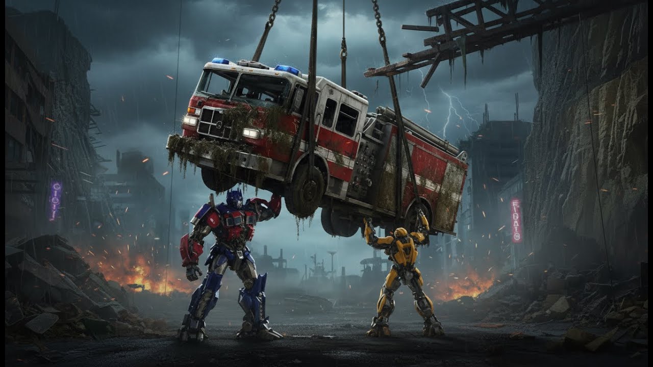 Optimus & Bumblebee Rescue Sentinel Prime Buried Alive After a Brutal Forest Ambush