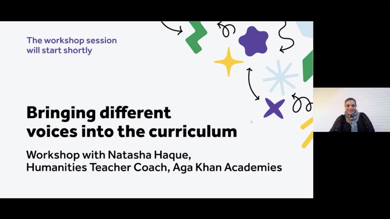 Playful Schools Conference Workshop: Bringing different voices into the curriculum