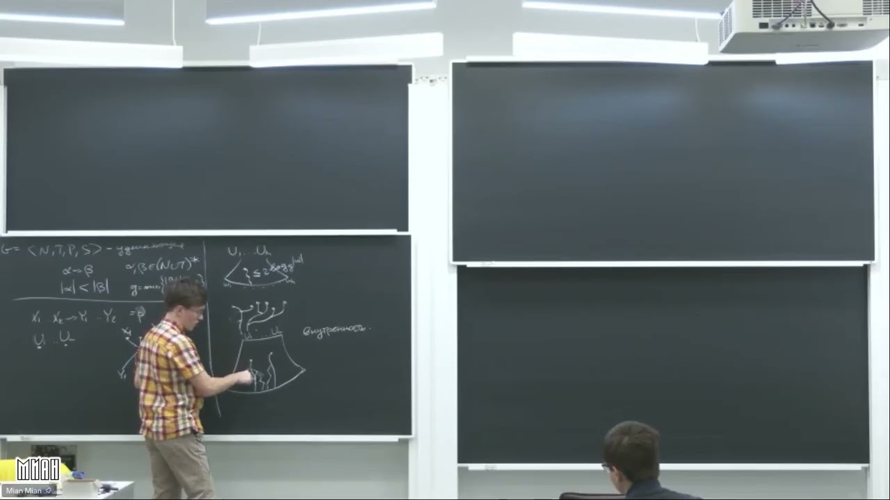 Лекция 12. С.Л. Кузнецов, Т.Г. Пшеницын. Алгоритмические вопросы для формальных грамматик
