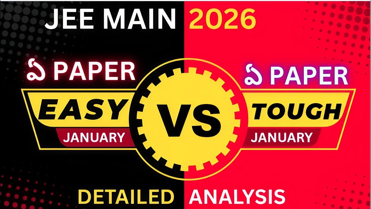 WHICH SHIFT IS ESAY OR TOUGH JEE JANUARY 2026 LIVE WITH PHANI sir