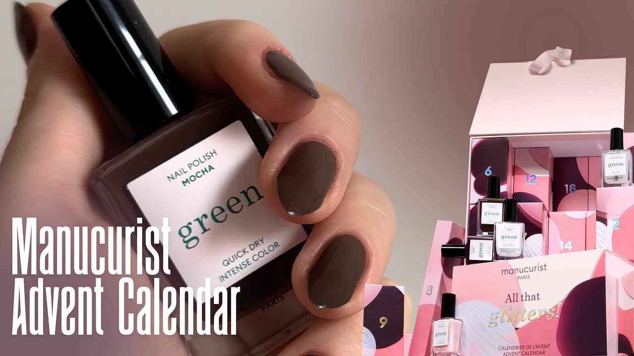Unpacking the Manucurist All Glitters Advent Calendar 2025!