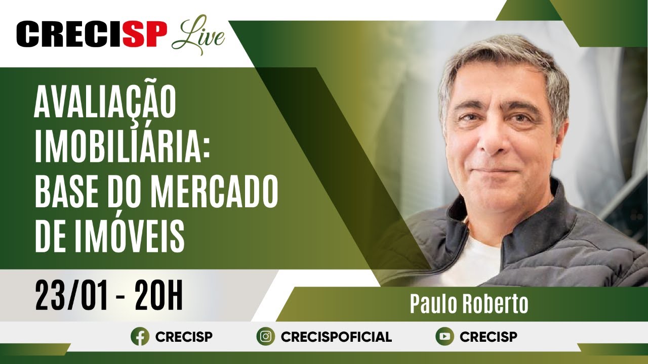 Avaliação Imobiliária: Base do Mercado de Imóveis - Paulo Roberto