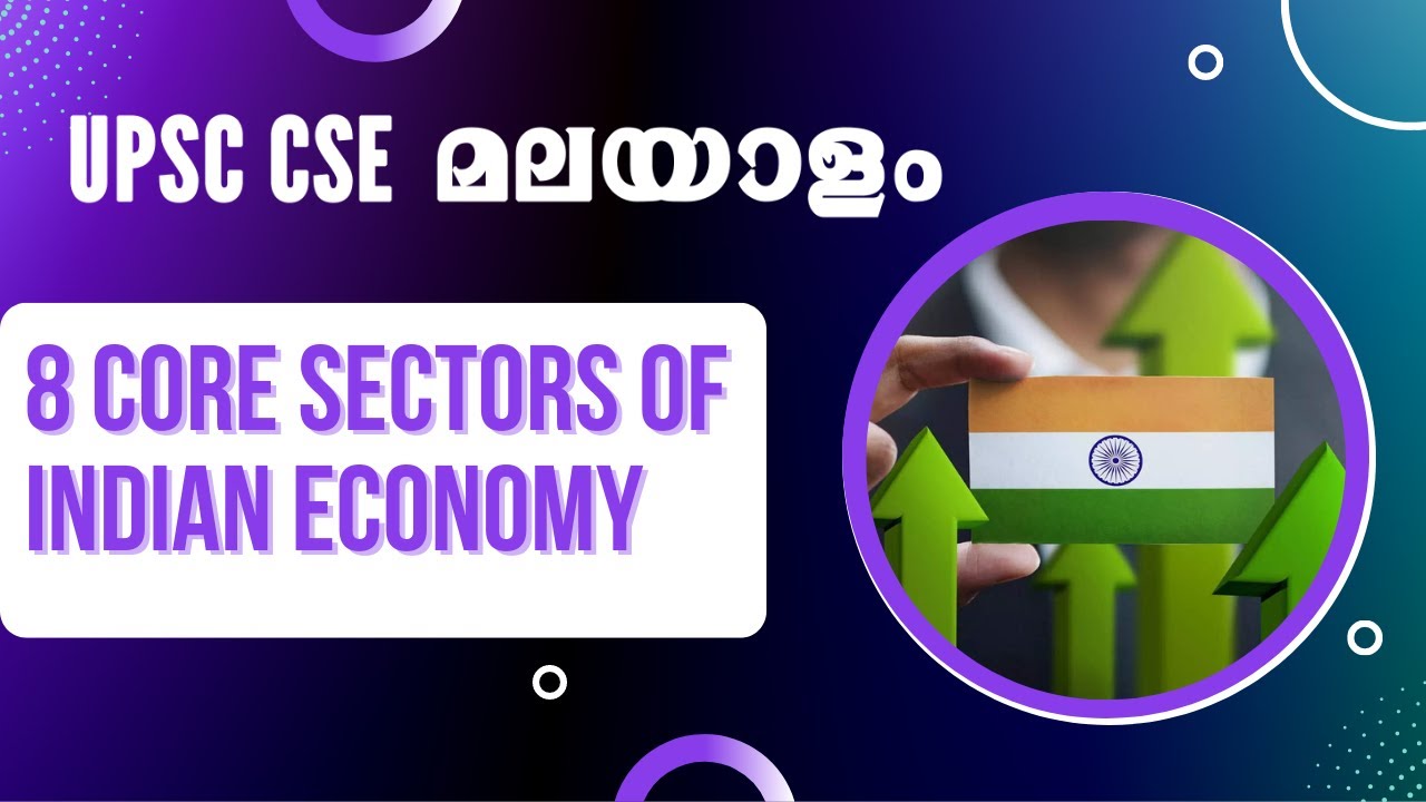 8 Core Sectors of Indian Economy | UPSC CSE Malayalam | KAS Current Affairs | Learnerz