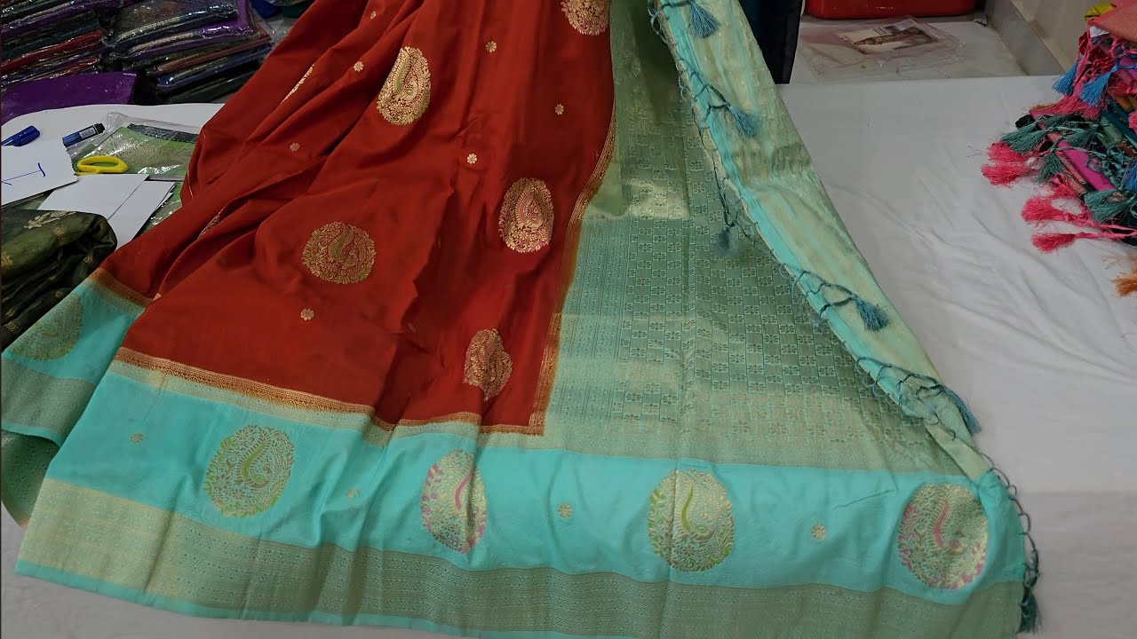 💥Pure banarasi georgette collection 9642963150 ||