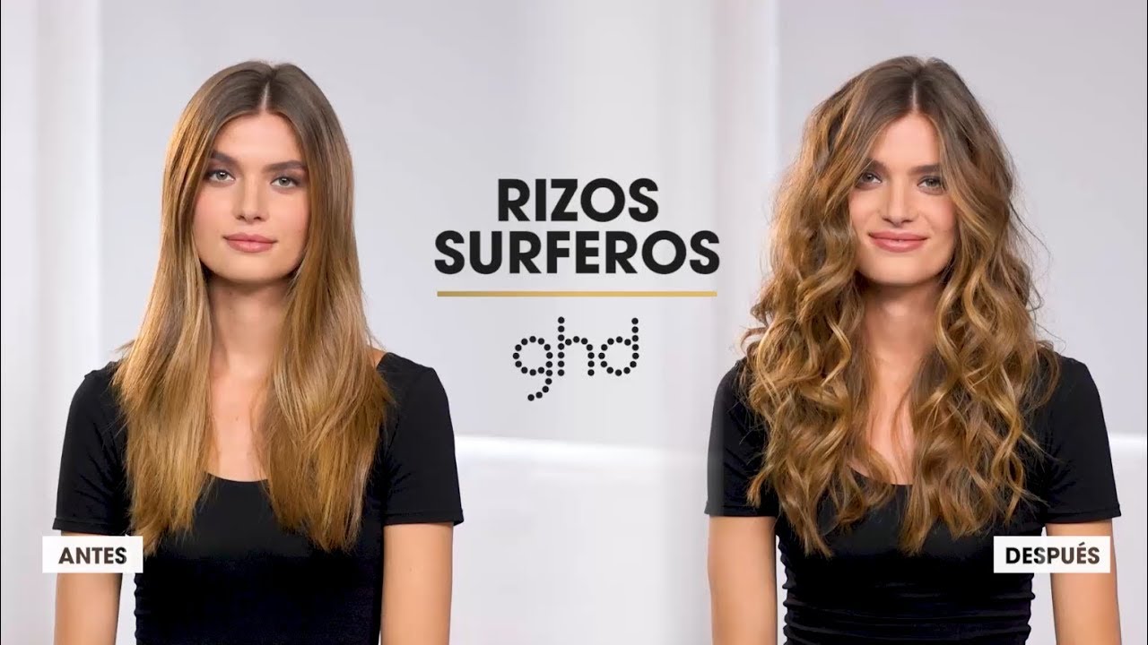 Tutorial peinado | RIZOS SURFEROS | Rizador ghd creative curl