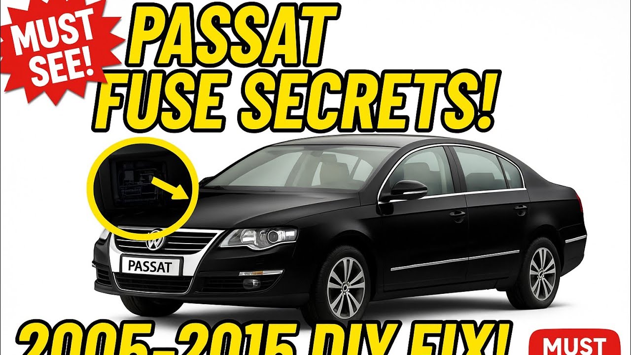 Secret Fuse Box Hacks for VW Passat B6/CC (2005-2015) &ndash; Save Time & Money