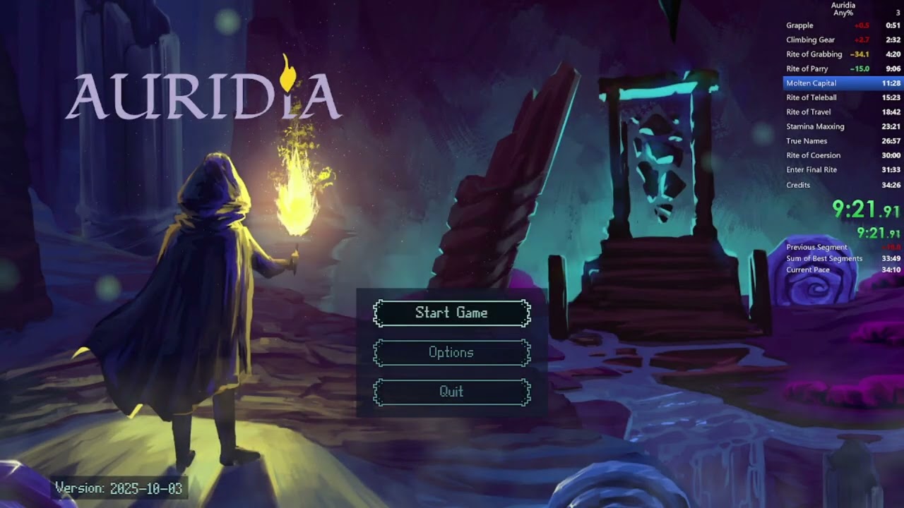 [Former WR] Auridia Any% in 31:19