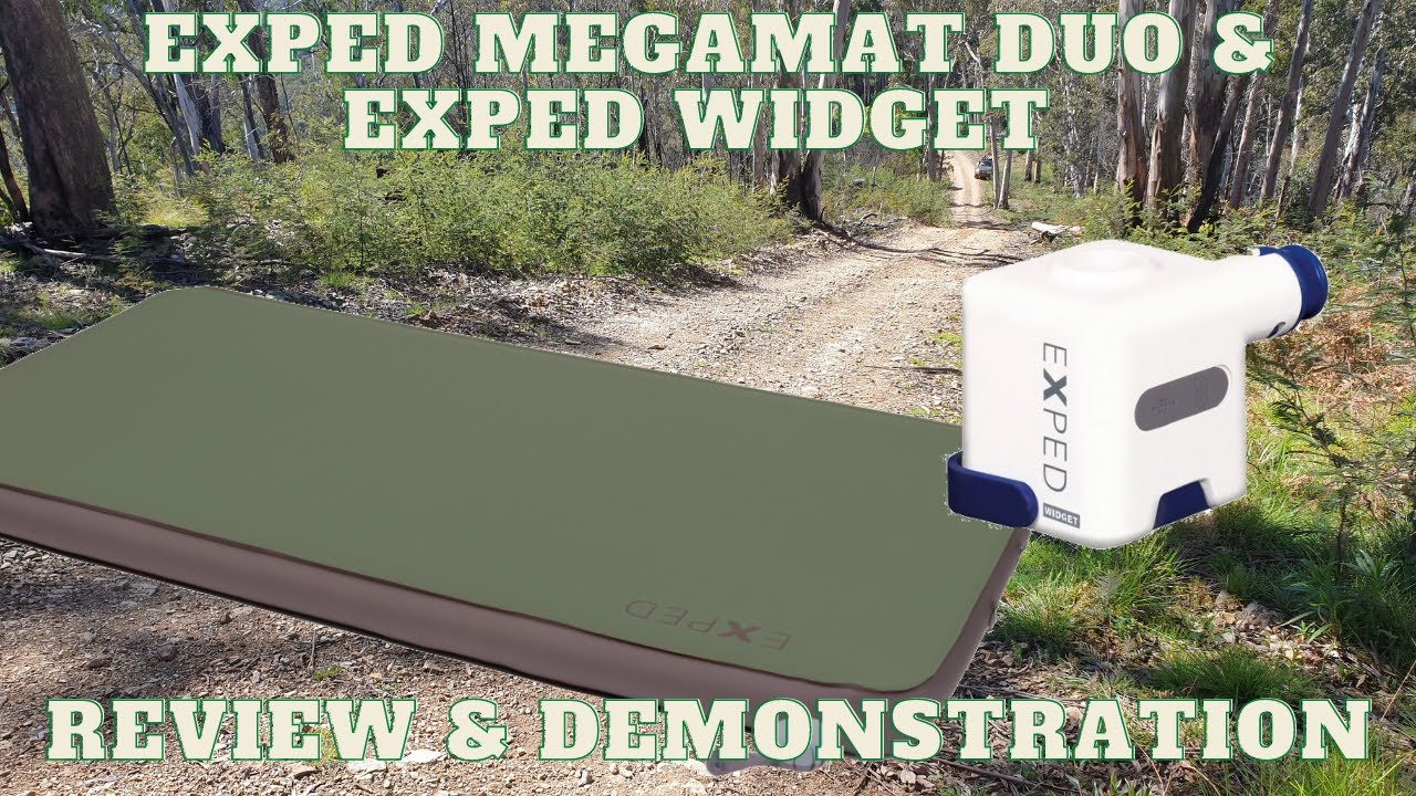 Exped Megamat Duo & Exped Widget - Review and Dmeonstration