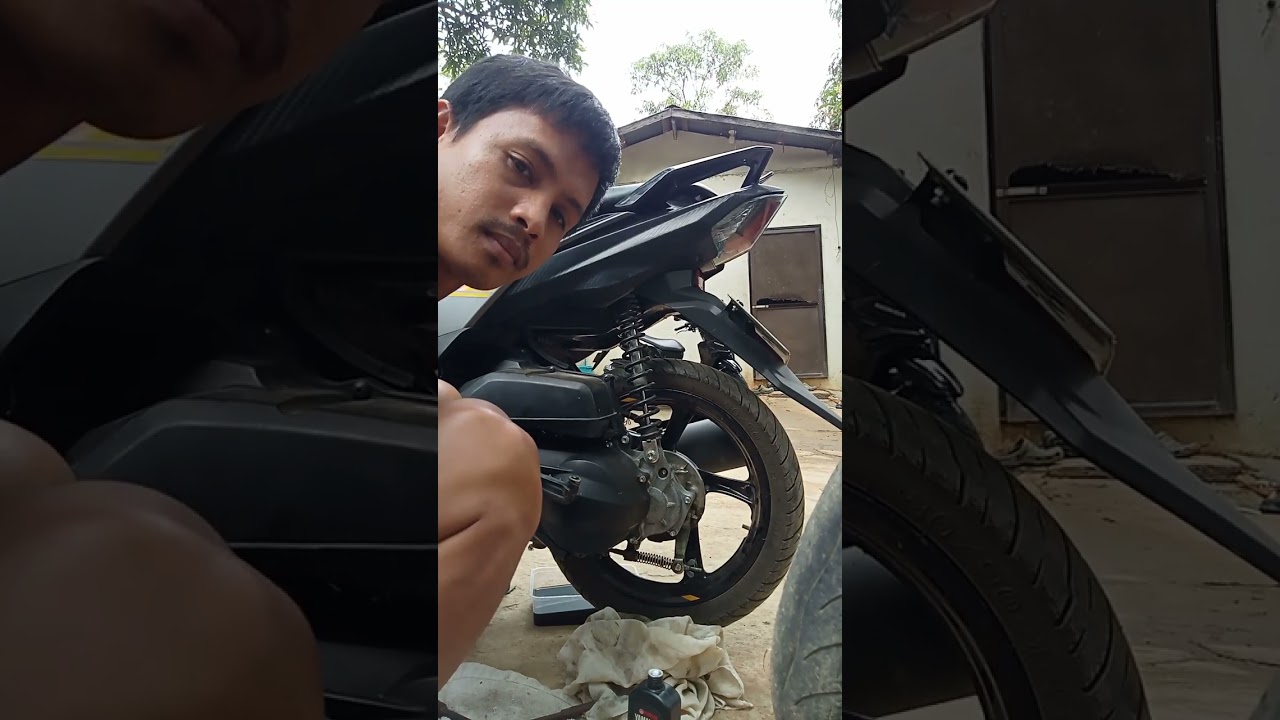 Change gear oil mio i 125 (M3)