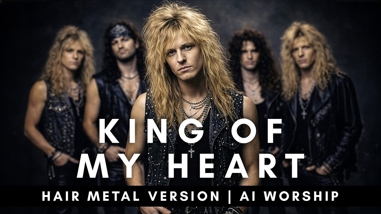 King of My Heart - Bethel Music (Hair Metal Version)