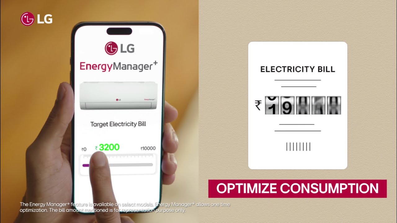 Take Control of Your AC Electricity Bills with LG Energy Manager+ | LG India | Malayalam