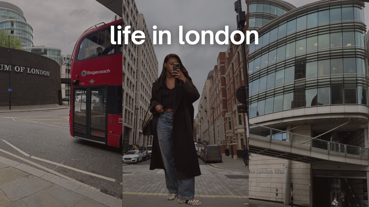 living & working in london | cafe & office days, beauty treats & taking it slow