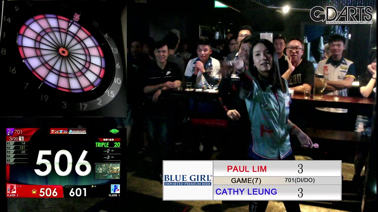 2017 粵港澳對抗賽 Paul Lim (VS) Cathy Leung