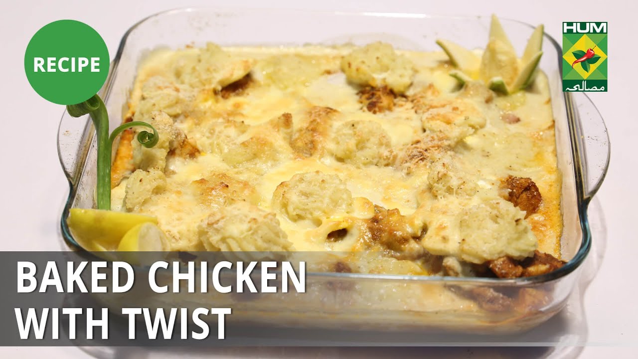 Baked Chicken with Twist Recipe | Masala Mornings |  Shireen Anwar | Continental Food