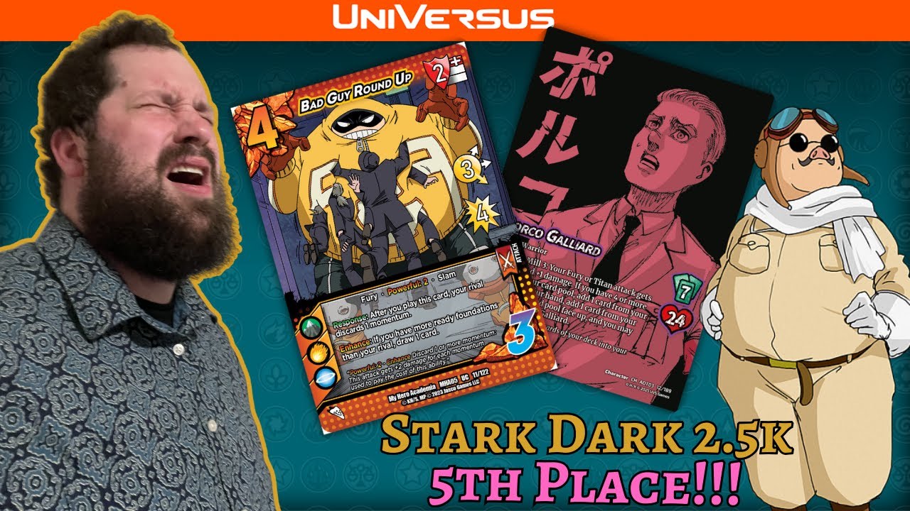The Porco Video | @UniVersusCCG Tournament Report and Deck Discussion