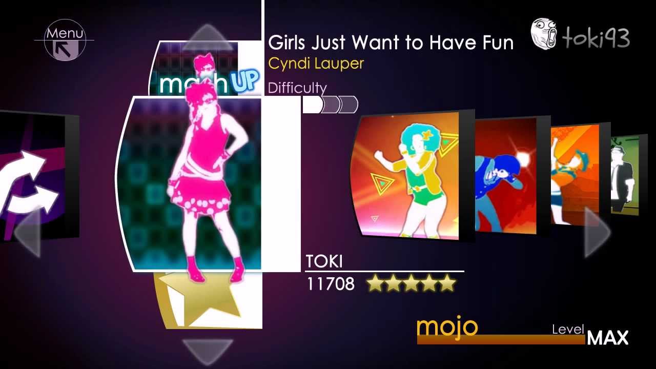 Just Dance 1 Menu [Fanmade Remake]