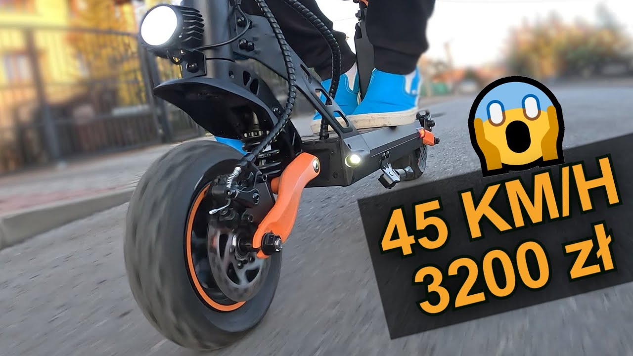 Czy można jeździć godnie na hulajnodze? Kukirin G2 PRO &ndash; Tak wiele za niewiele