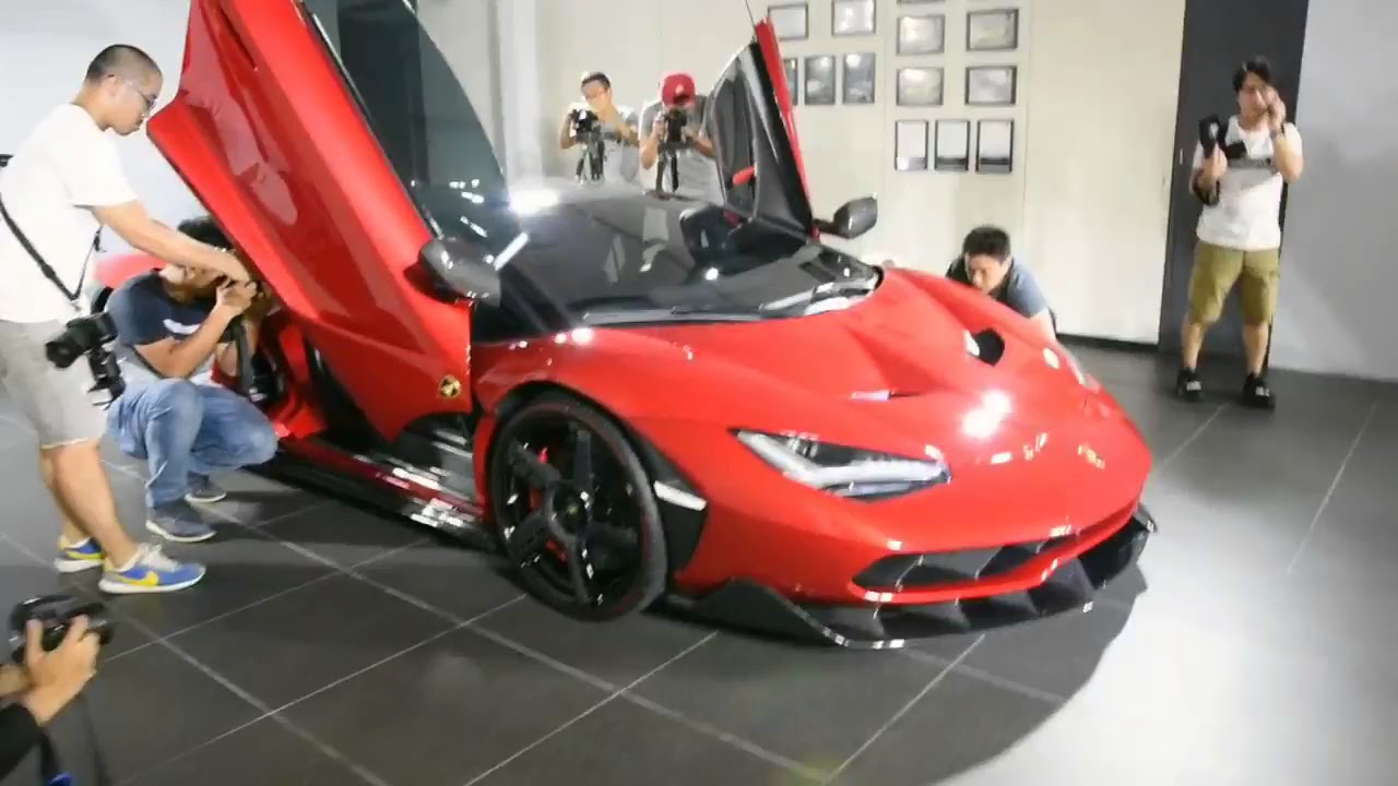 Lamborghini Centenario Taiwan Launch