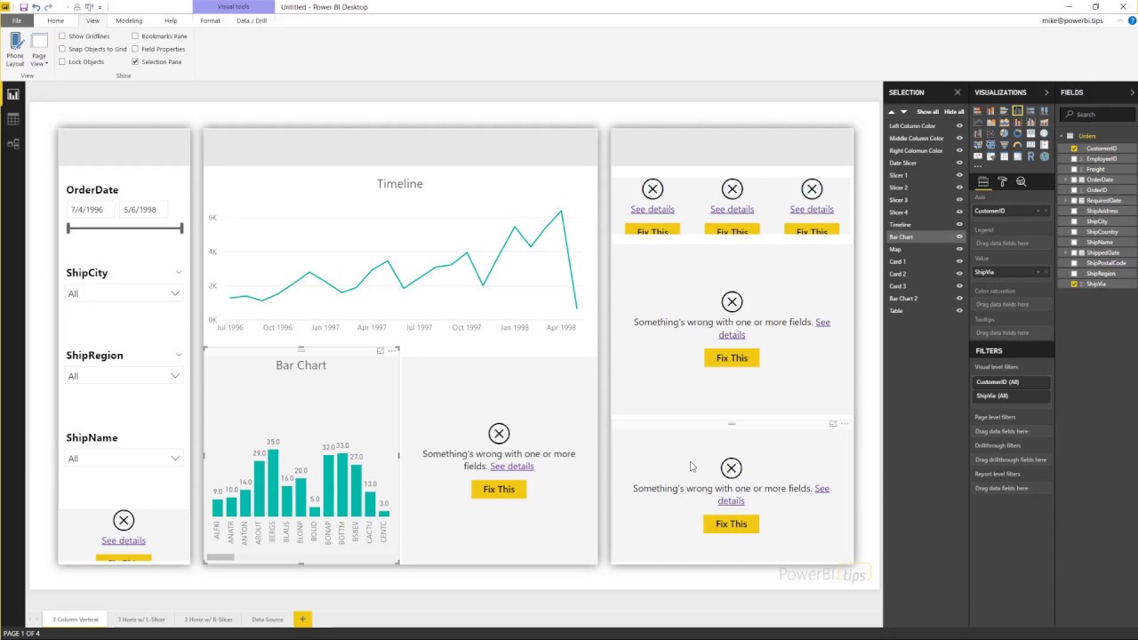 PowerBI.Tips - Layouts