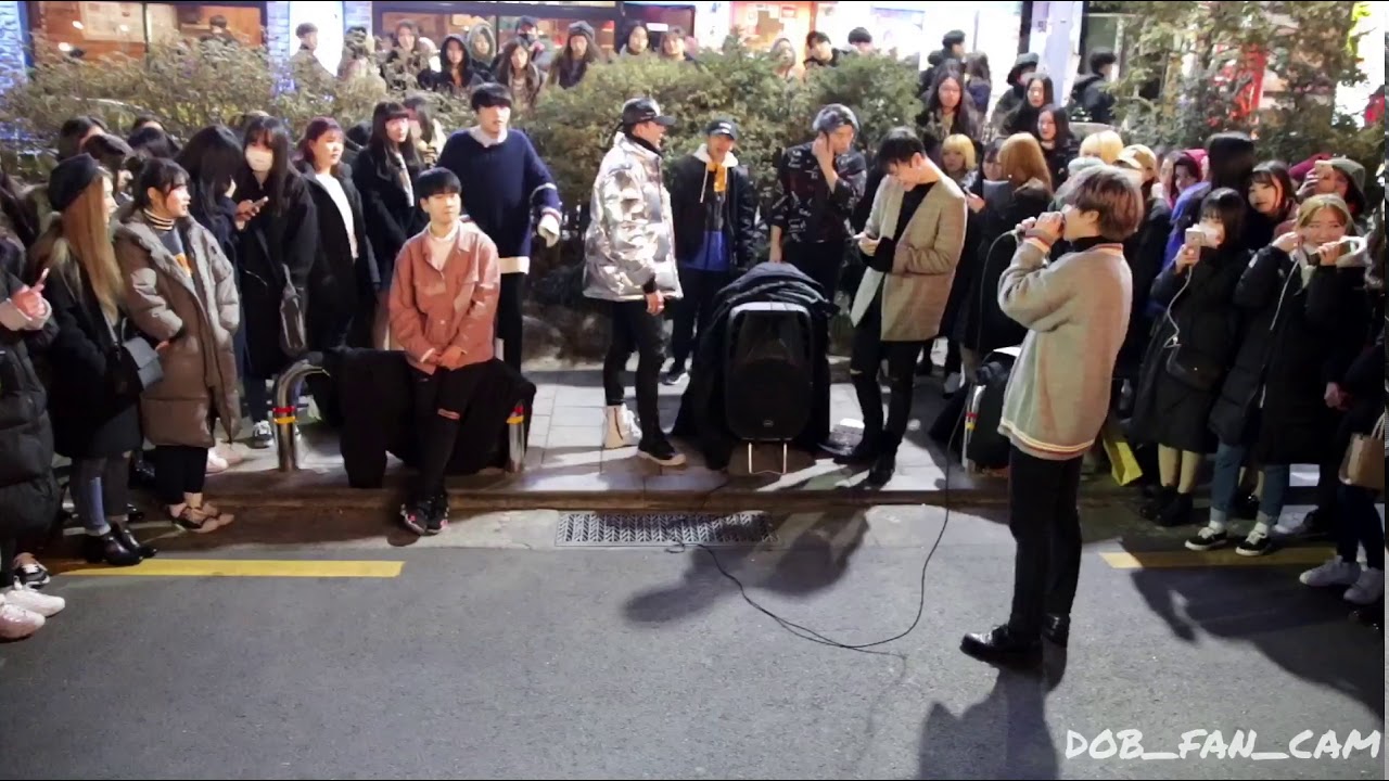 180120 디오비 DOB 홍대공연 / B1A4(비원에이포) - 이게 무슨 일이야
