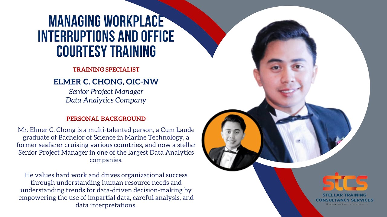 Managing Workplace Interruptions and Office Courtesy Training [2 HOURS FULL COURSE]