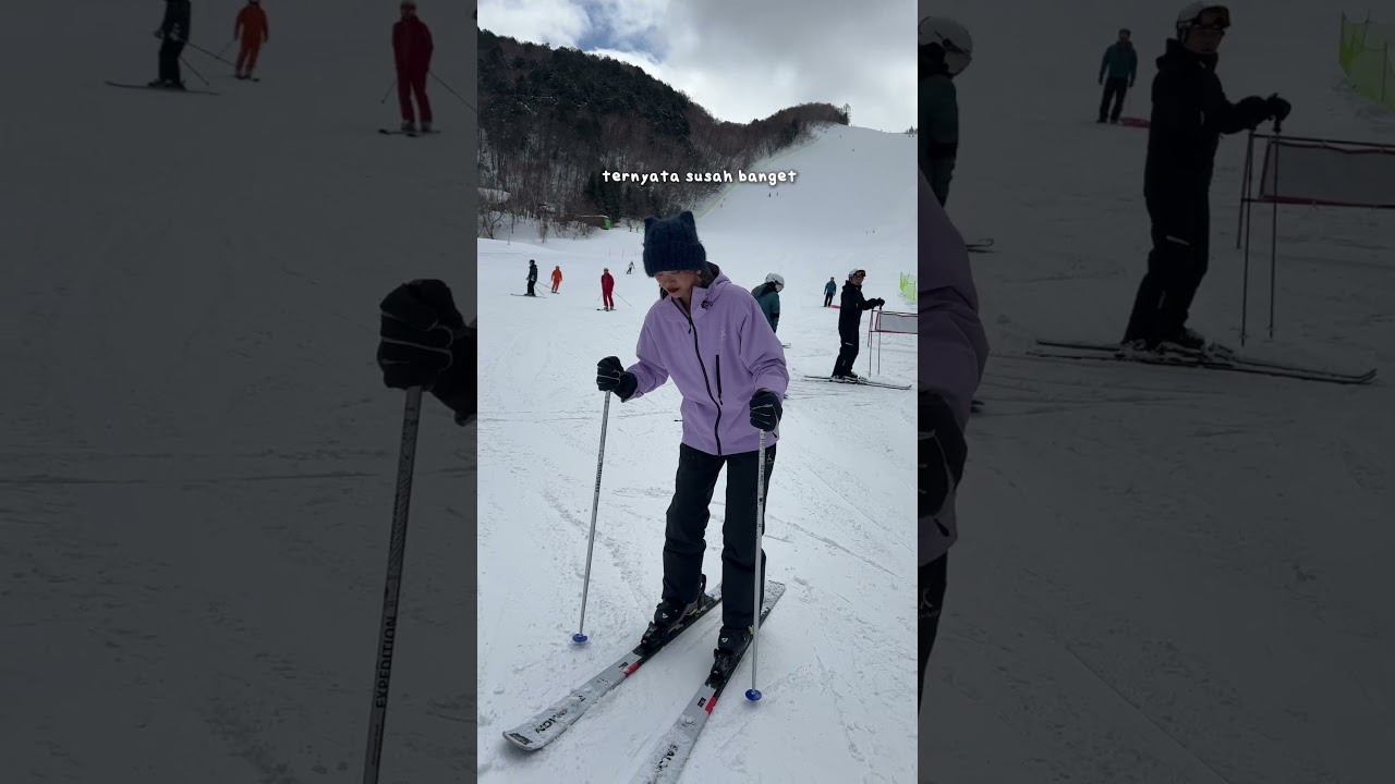 what i learnt from my first time ski experience