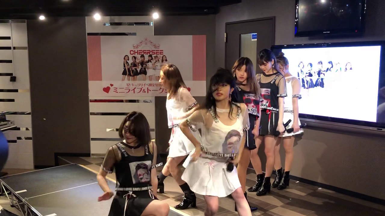 【2018.12.1】CHERRSEE「Lady」リリイベ限定特別企画  ミニライブ＆トークショー   ＠カラオケの鉄人 銀座店