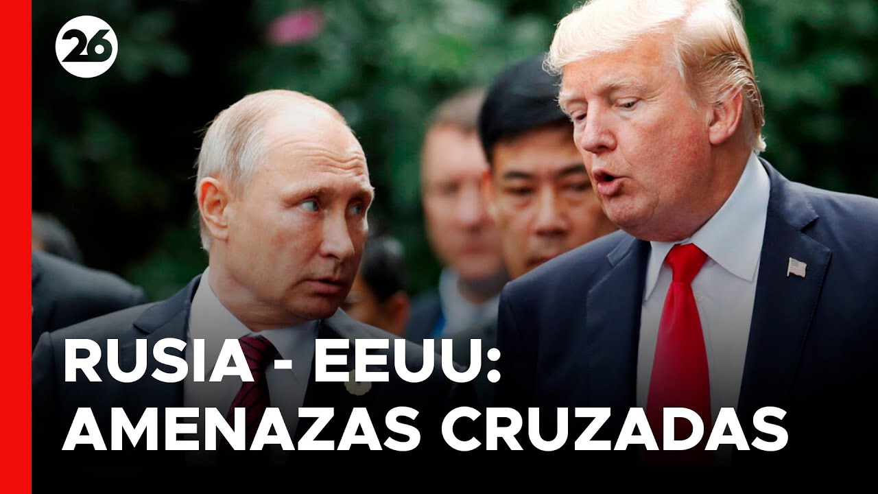 🚨 MÁXIMA TENSIÓN | EEUU y Rusia se amenazan con submarinos nucleares y misiles hipersónicos