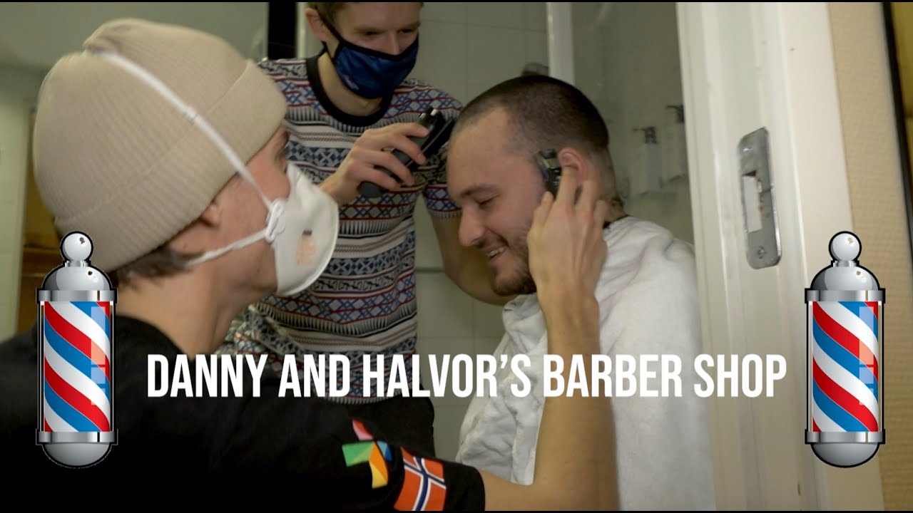 Danny and Halvor's barber shop