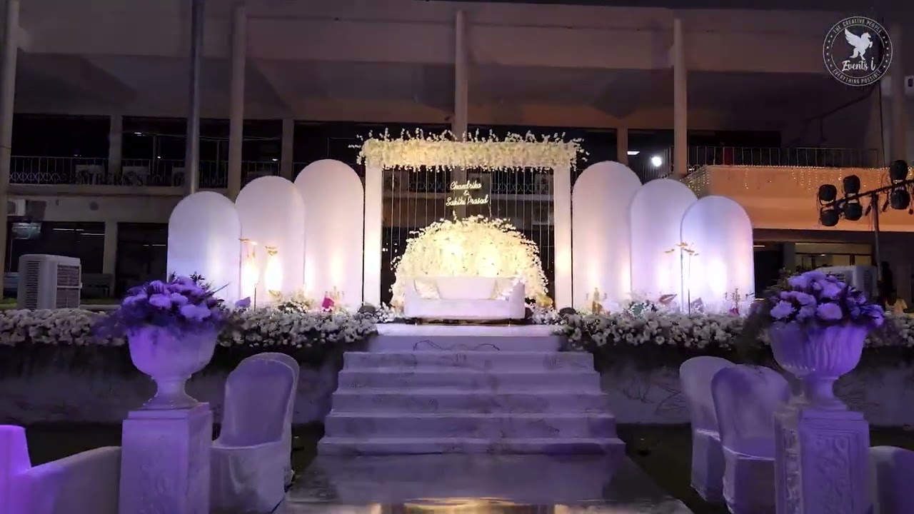A Dreamy Reception Decor @Madras Race Club